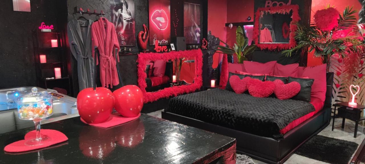 גרנובל Loft Romantique Hammam Spa Privatif Playroom מראה חיצוני תמונה